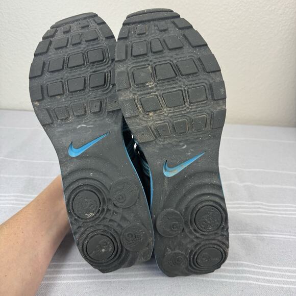 Men’s Nike Shox Gravity Running Trainers Sequoia Blue Fury White Off-White 10 main image 13